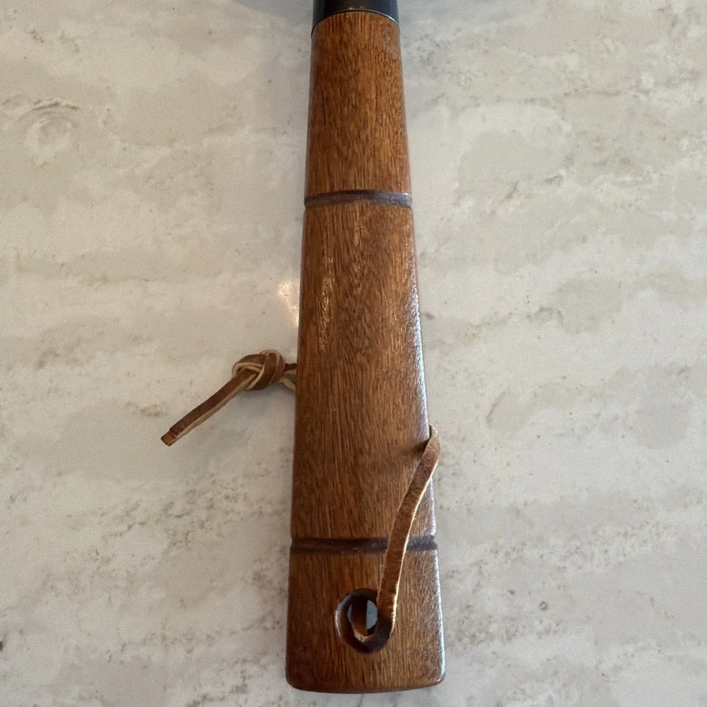 Vintage Nordic Ware Crepes N Things Pan Cast Aluminum 1950's Black Wood Handle‎
